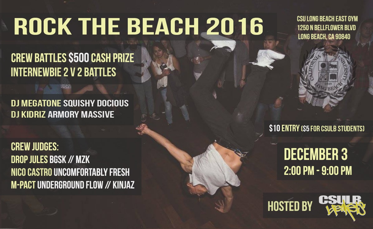 ROCK THE BEACH CSULB BREAKERS